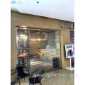 Commercial Transparent Polycarbonate Roller Shutter Door